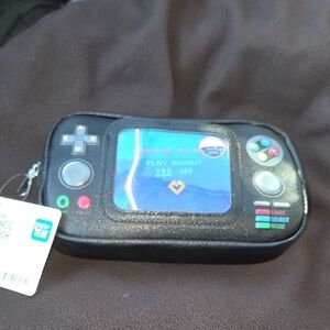 Pen Gear Game Controller Vinyl Zip Up Pencil Pen Markers Carrying Case